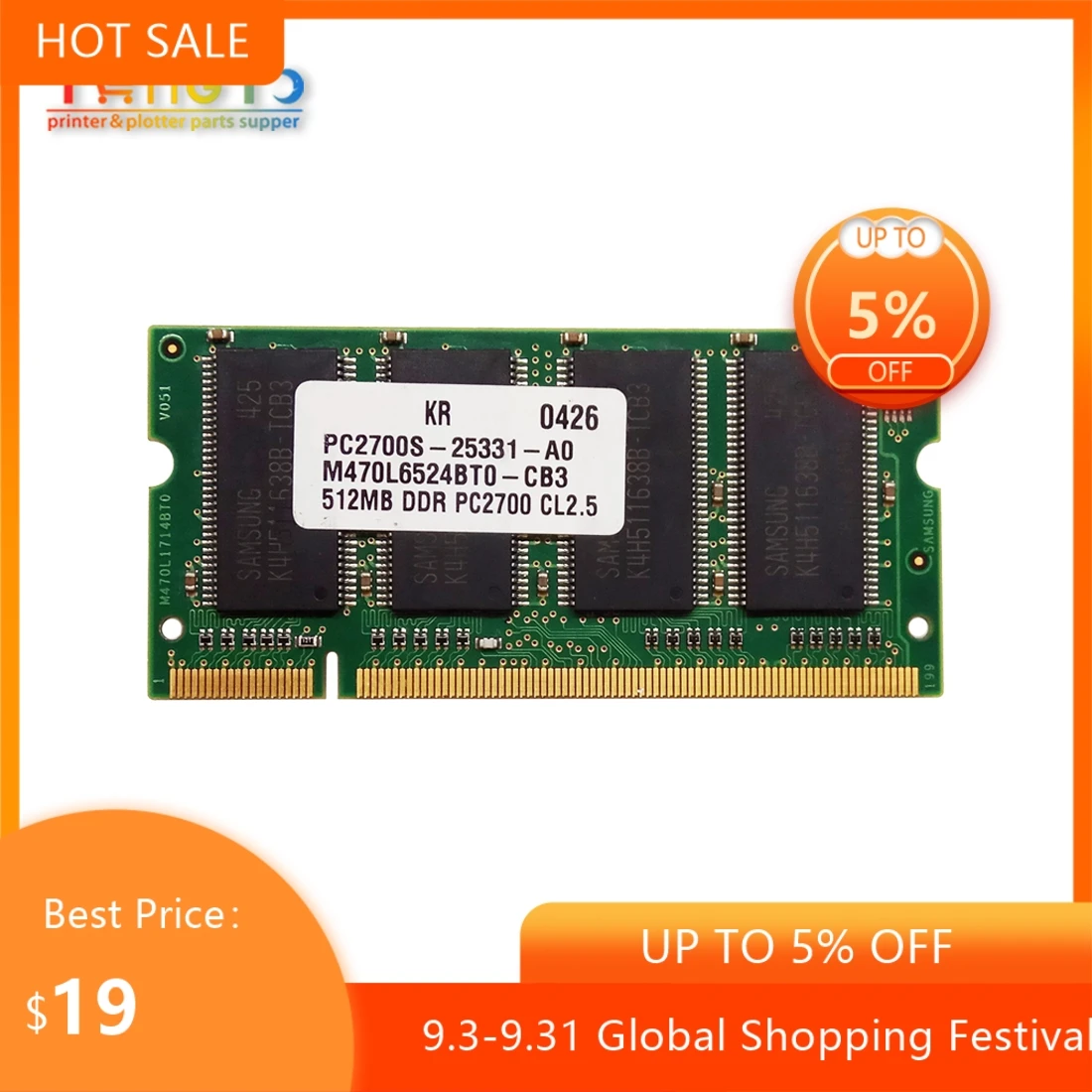 

CH336-60001 CH336-80001 Память GL/2 512 МБ для материнской платы карты аксессуаров Formatter RAM для HP Designjet 510 510ps 24 "42"