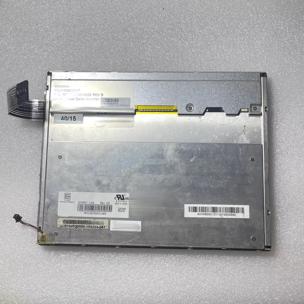 

Original G104X1-L04 LCD screen in stock