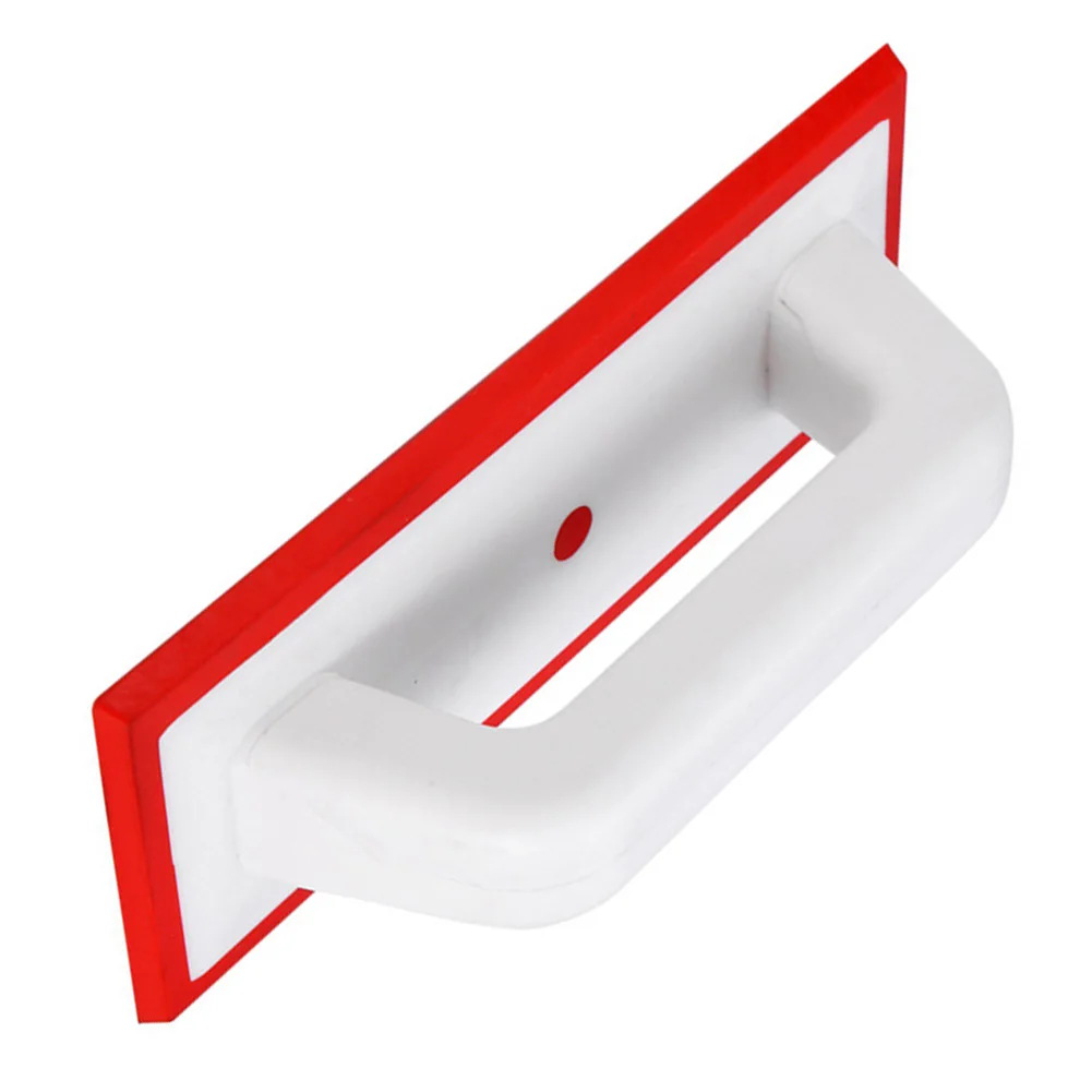 White Epoxy Sand Scraper Flexible Scraping Head Elastic Rubber Base Easy To Clean Design Dual Edge Structure For Kitchen Tiling