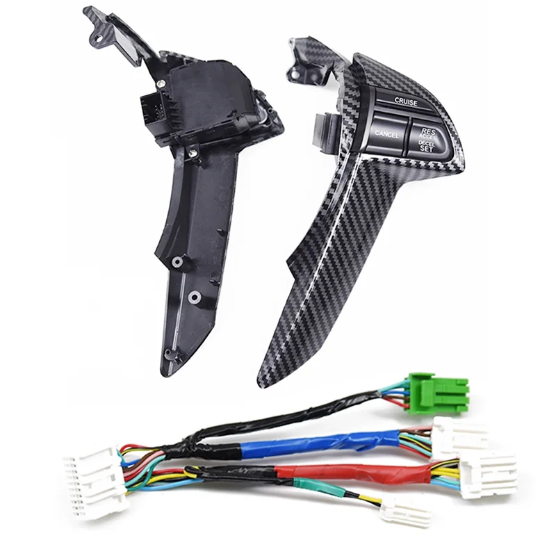 Tombol Pengatur Volume Sakelar Multifungsi Kontrol Kecepatan Roda Kemudi Mobil Yang Sedang Tren Untuk Honda Accord 2008-2012, B