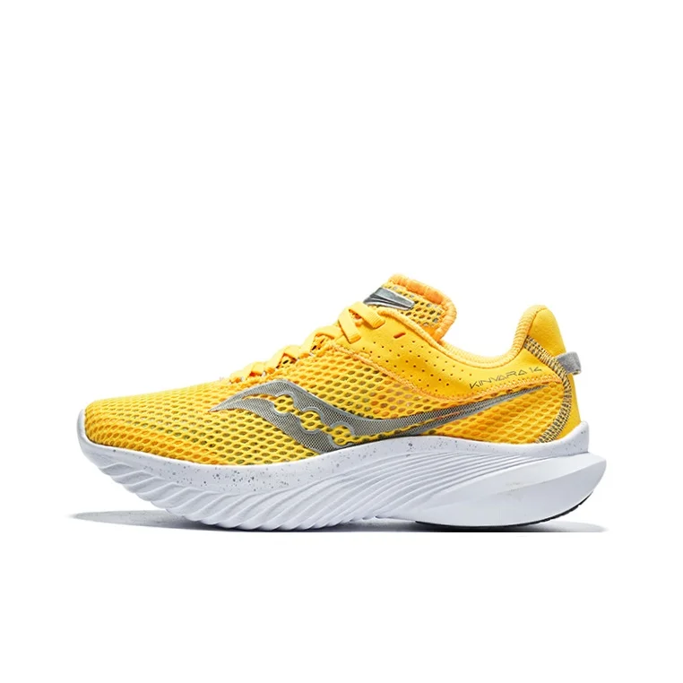 Chaussures de course basses Saucony Kinvara 14 Essence pour femme jaune argenté