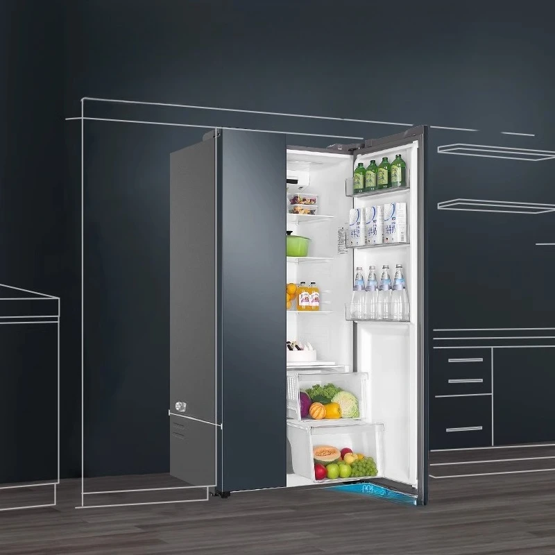 

532L first-class energy efficiency double-opening four-door large-capacity air-cooled household refrigerator