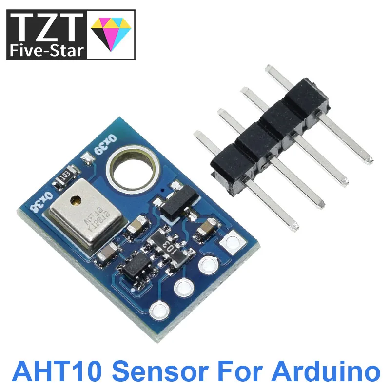 AHT10 High Precision Digital Temperature and Humidity Sensor Measurement Module I2C Communication Replace DHT11 SHT20 AM2302