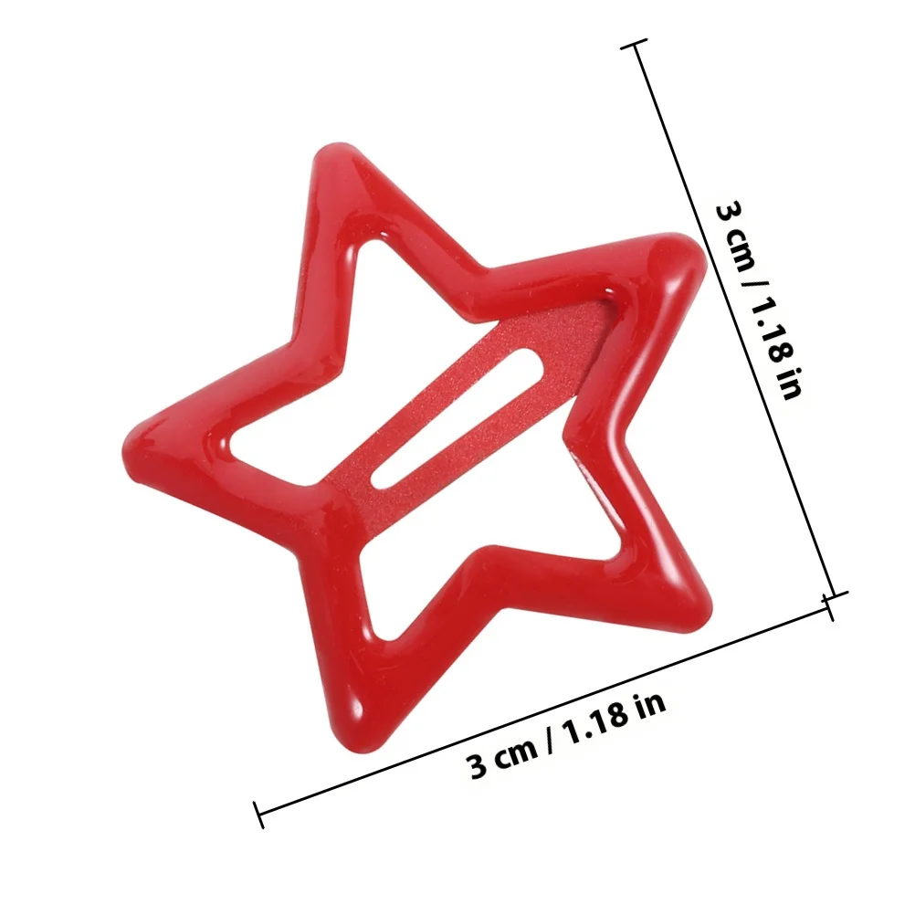 40 قطعة دبابيس الشعر نجمة مقاطع الشعر المعدنية الجميلة للنساء آمنة Flyways مقاطع جانبية أنيقة ملابس الحفلات اليومية المشابك
