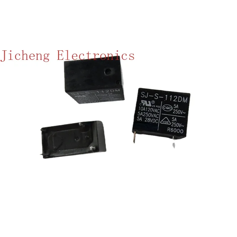 Original Power Relay SJ-S-112DM 4-pin Normally Open 5A