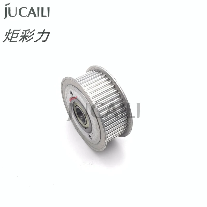 JUCAILI good price Eco solvent printer driven/driver pulley for Mi_ma_ki JV3 JV22 JV33 TS3 CJV30 single decked pulley one set
