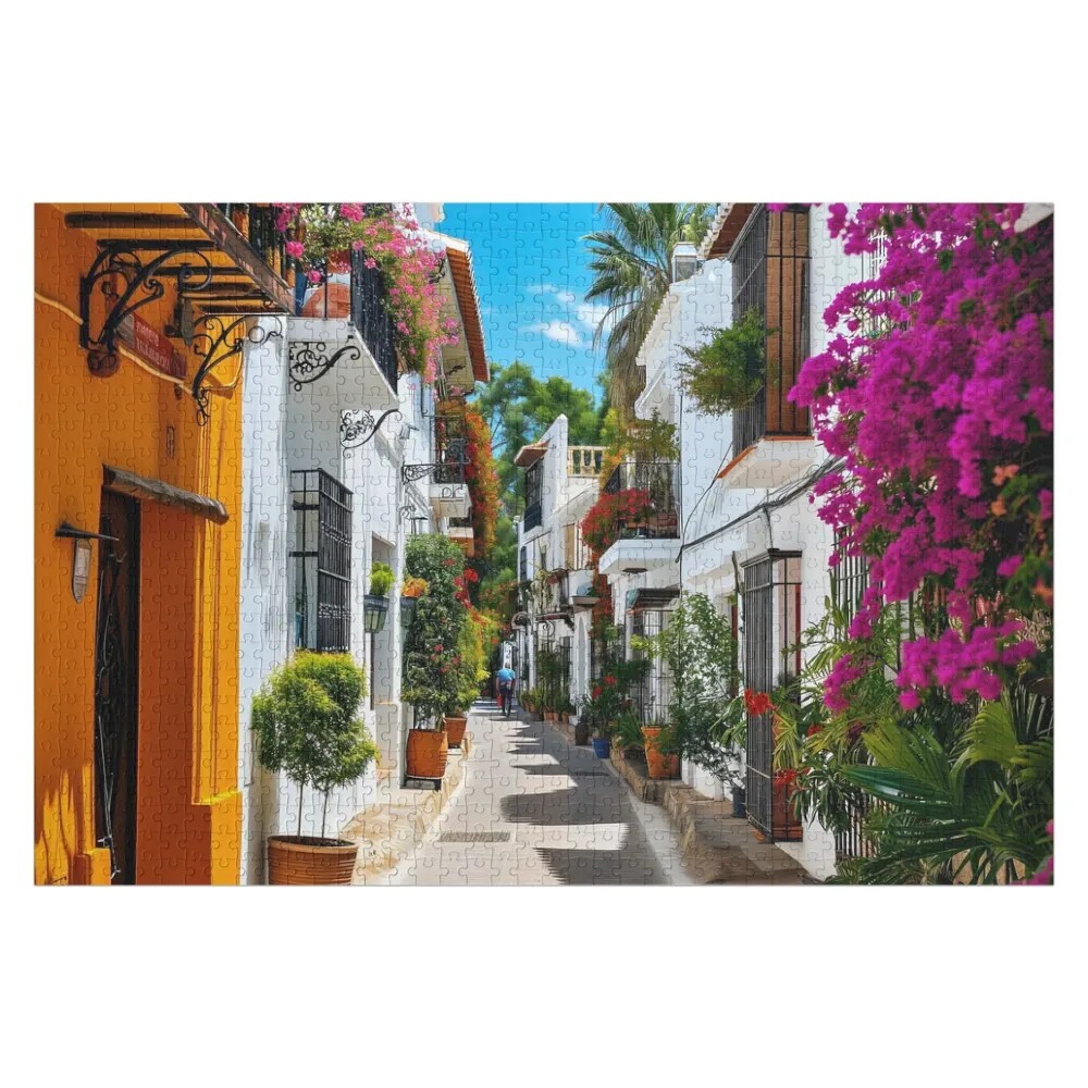 Marbella Andalusia - Malaga Andalusia Spain #2 Jigsaw Puzzle Baby Toy Name Wooden Toy Puzzle