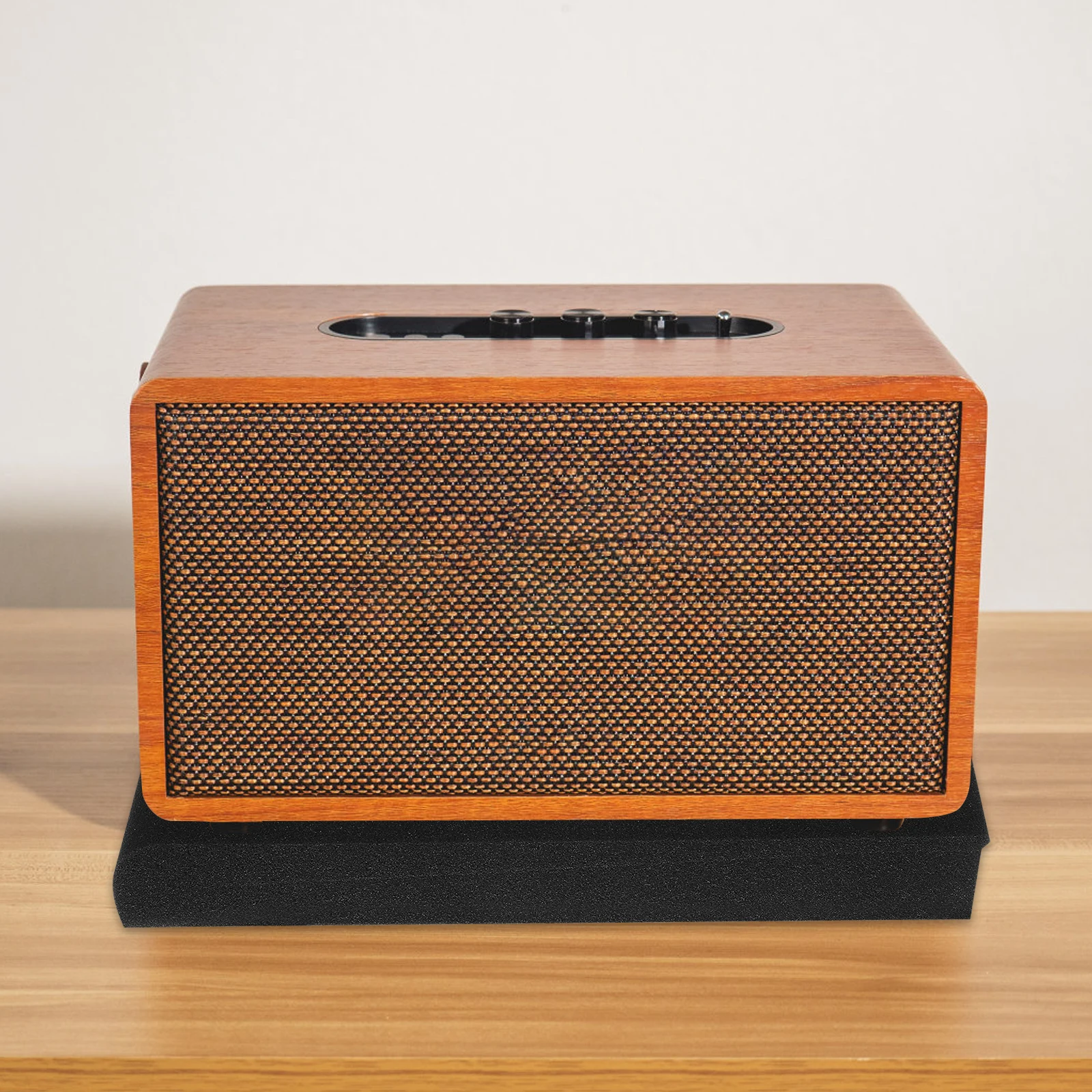 

30x17x4CM Shock Absorbing Sponge Pad Anti Vibration Speaker Isolation Pads Sound Diffuser Panel Acoustic Speaker Foam Desk Use