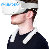 10000mAh Battery Pack for Meta Quest 3/2, Fast Charger, Neck Power Bank for VR Oculus Quest Pro, Pico 4/4 Pro, HTC Vive, PSVR 2