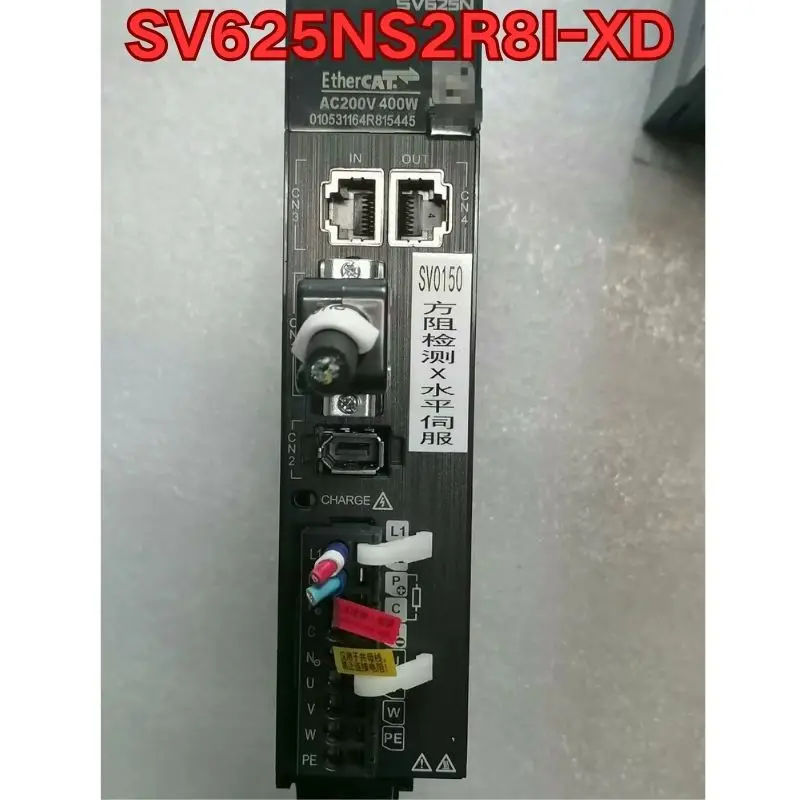 Second-hand SV625NS2R8I-XD servo drive function test is normal The latest quotation in November 2025