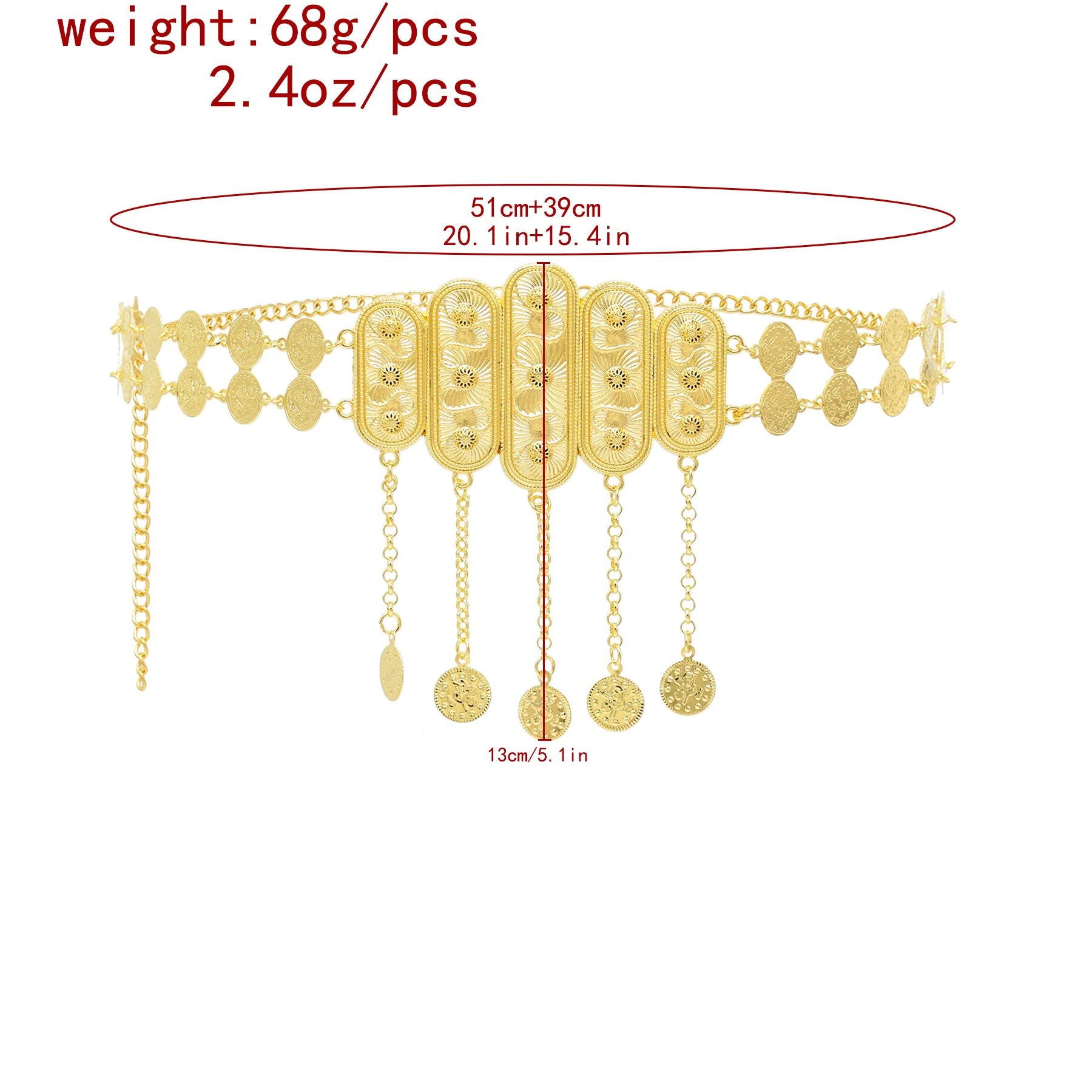 Ethnic Exotic Light Luxury All - Body Jewelry Luxury review and price
