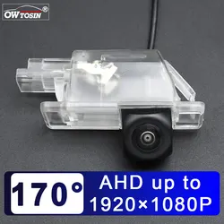 170° AHD 1920*1080P Car Rear View Vehicle Camera For Peugeot 3008 MK1 2010 2011 2012 2013 2014 2015 2016 Reverse Android Monitor