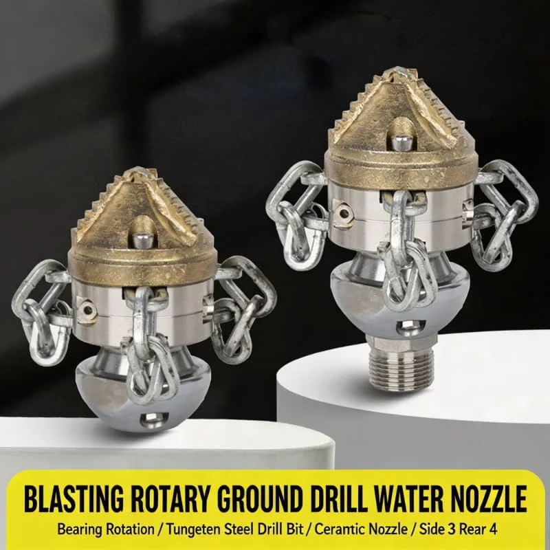 200Bar High Pressure Rotary Nozzle 1/2