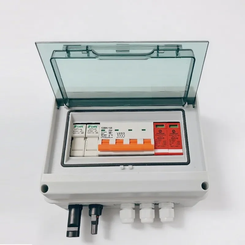 2026 HOT Cross-border Amazon photovoltaic bus box solar DC box 4 in and 1 out voltage DC1000V high voltage