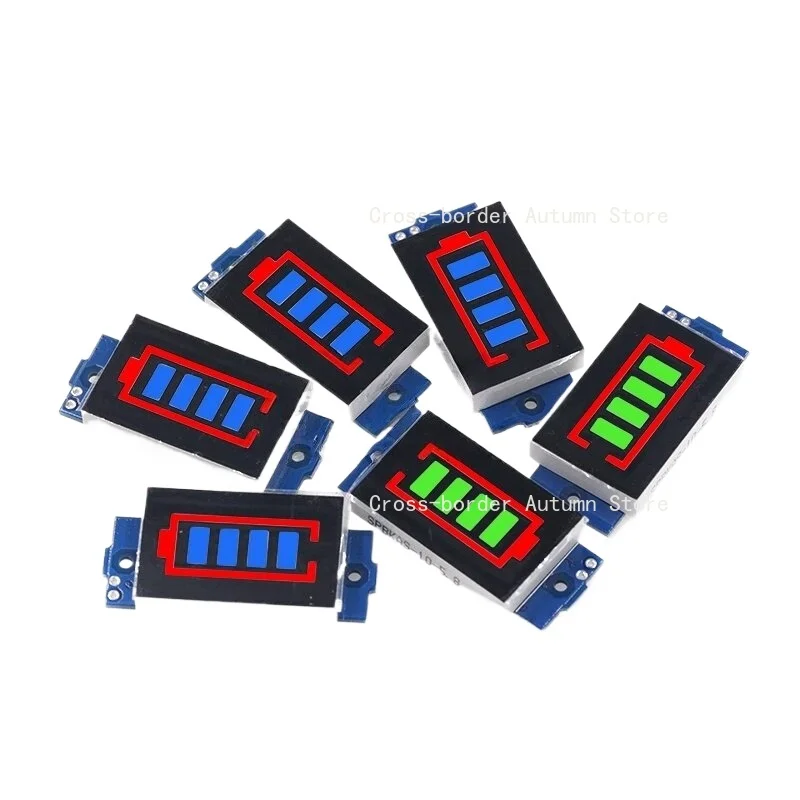 

Lithium Battery Power Indicator Display Module Electric Vehicle Battery Level Indicator Display Board BT Version