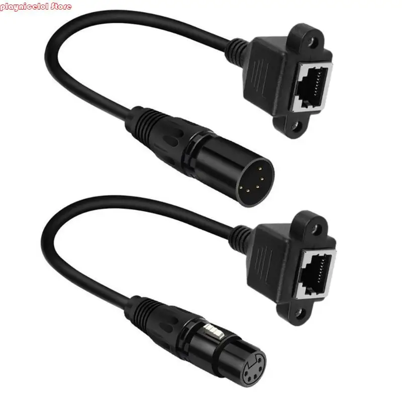 E8BA XLR5 To RJ45 A… - image