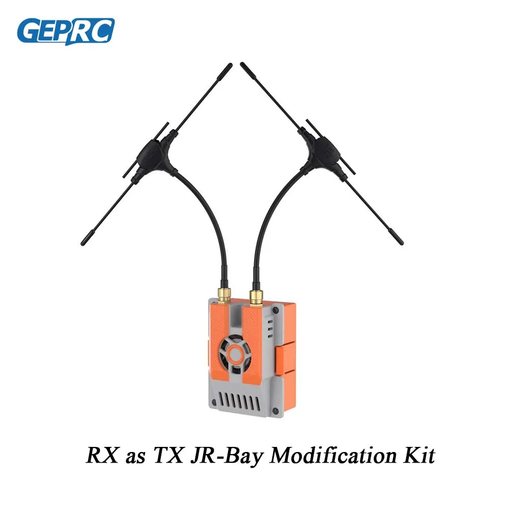 GEPRC RX As TX JR-Bay Receiver Modification Kit 915M/2.4G Dual-frequency RC Airplane FPV Long Range Drone DIY Part