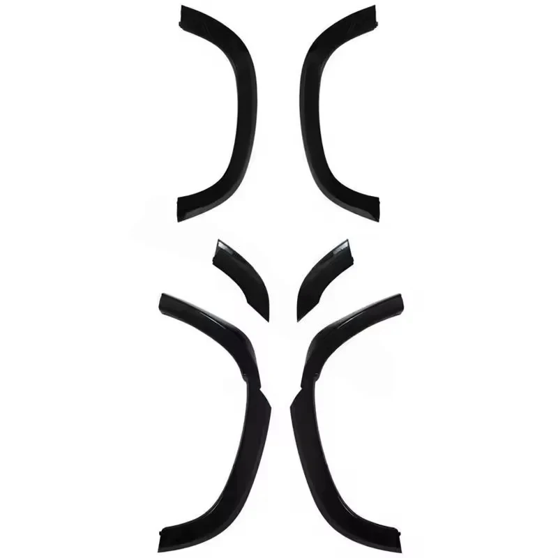 

Комплект из 6 глянцевых черных накладок на колесные арки из АБС-пластика для тюнинга экстерьера