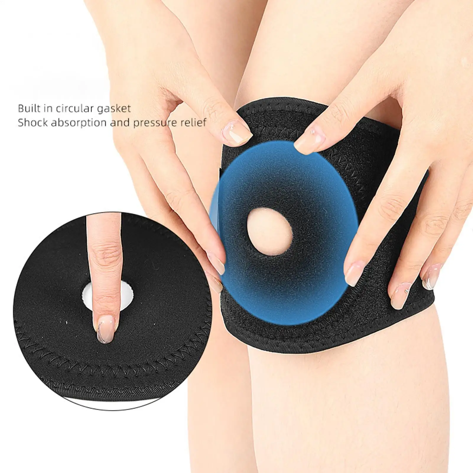 1PC Orthopedic Knee Pad Knee Brace Support Joint Pain Relif Patella Protector Adjustable Sport Kneepad Guard Meniscus Ligament