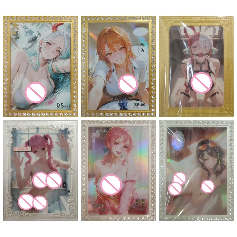 

Аниме цельные металлические карты Нико Робин Ямато Нами Ута Перона Ребекка Коллекционные карты Рождественские подарки на день рождения детские игрушки