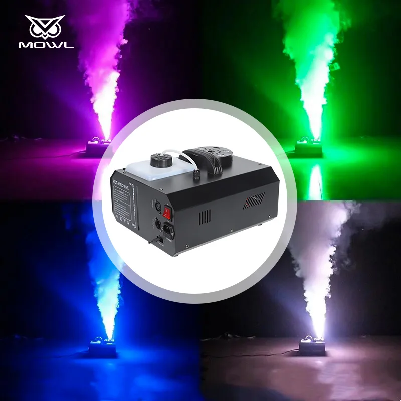 Professional Stage Effect 1500W  6 Pcs RGB Fog Smoke Machine for Music Show Party