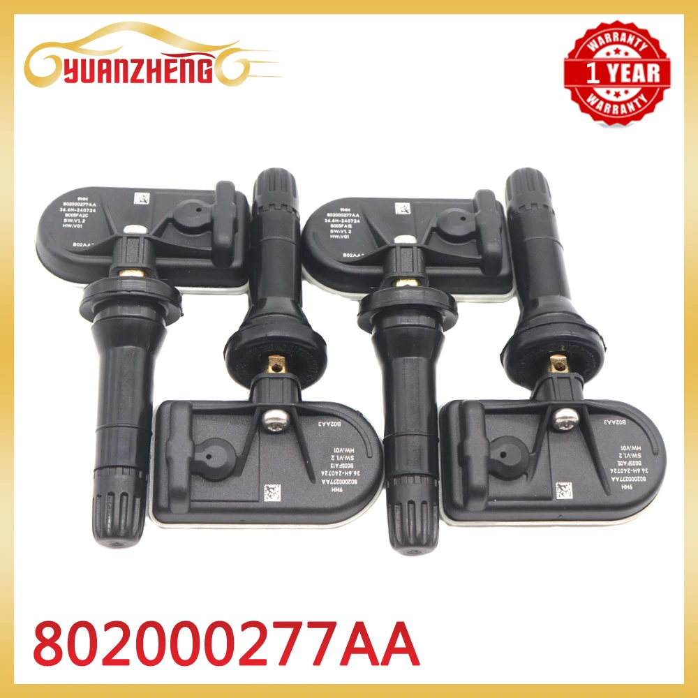 802000277AA جديد سيارة TPMS مستشعر مراقبة ضغط الإطارات ل LUXEED R7 S7 ل EXEED LX C-DM STERRA ES ET لشيري Fulwin A9L T6 T8