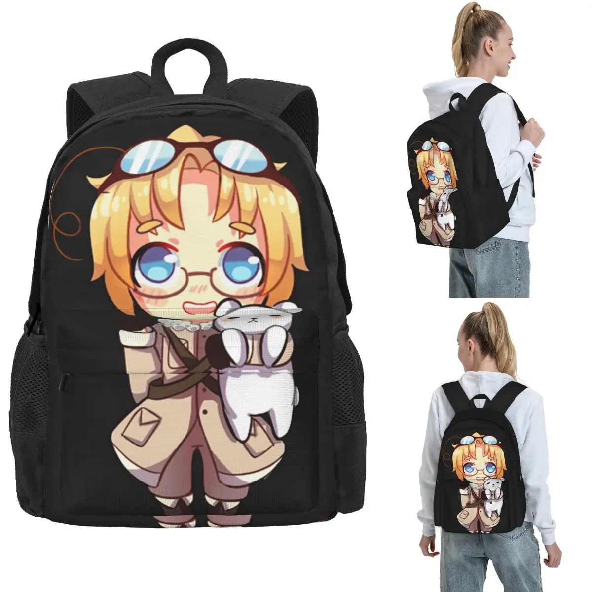 

Canada - Hetalia Backpack Hot Sale Daypack Large Capacity Boys Girls BookBag School Bag Shoulder Bags for Men Women
