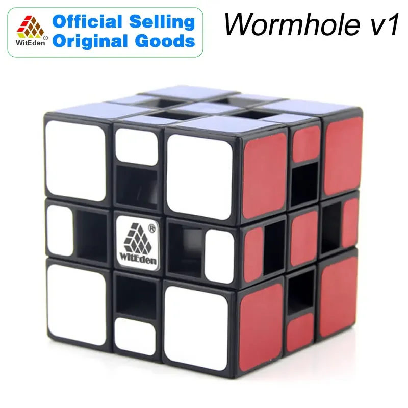 WitEden Wormhole v1 3x3x3 Magic Cube 3x3 Cubo Magico Professional Speed Neo Cube Puzzle Kostka Antistress Toys For Boy