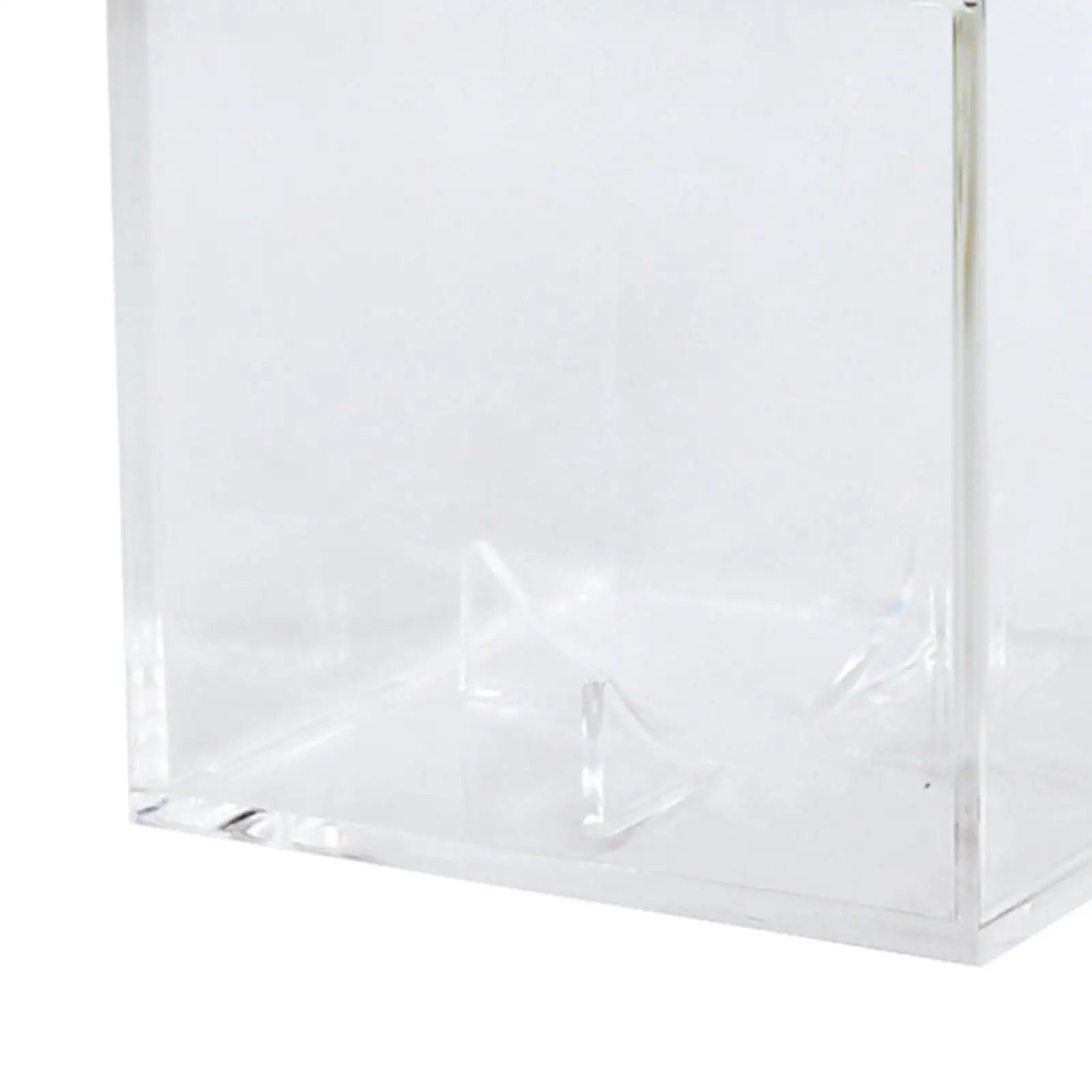 Baseball Holder Display Stand Showcase Cube 8cm Clear Acrylic Baseball Box