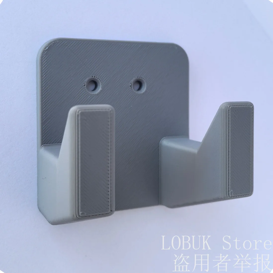Wall-Mounted Vertical Tool Rack with Tool Storage Shelf-Heavy-Duty Plastic Hammer & Tool Organizer, Space-Saving Vertical