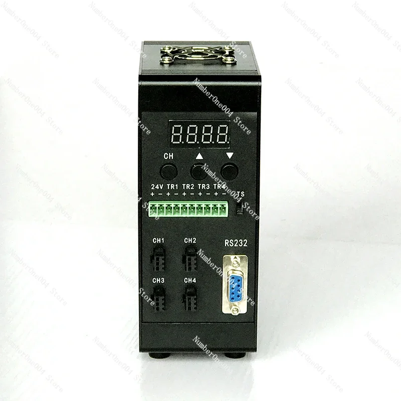 Manual remote adjustment constant current stable output led visual light source dimming mini digital 4 channel controller