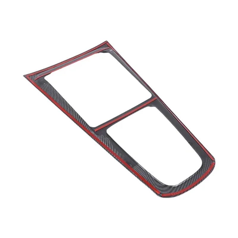 ABS ألياف الكربون لمرسيدس بنز B-Class GLB 2024-2025 لوحة تحكم السيارة ملصقات الزخرفية اكسسوارات السيارات الداخلية