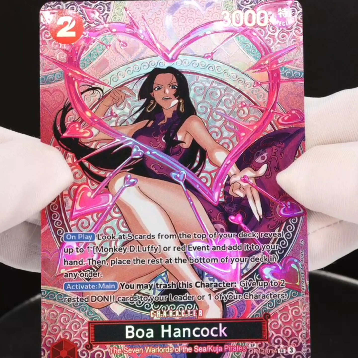 One Piece TCG Boa SP 2 Cost Anime Card