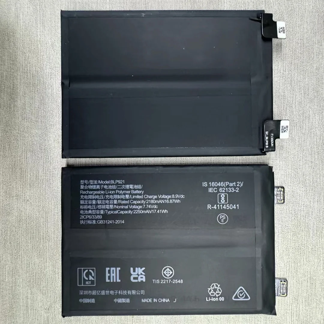 New Battery BLP921 Battery For OPPO ONEPLUS ACE / 1+ACE Repair Part Capacity Phone Batteries