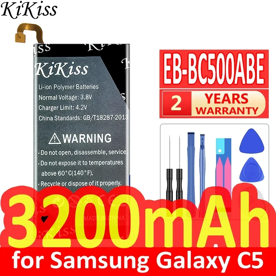 

Аккумулятор KiKiss 3200 мАч EB-BC500ABE EBBC500ABE для Samsung Galaxy C5 SM-C5000
