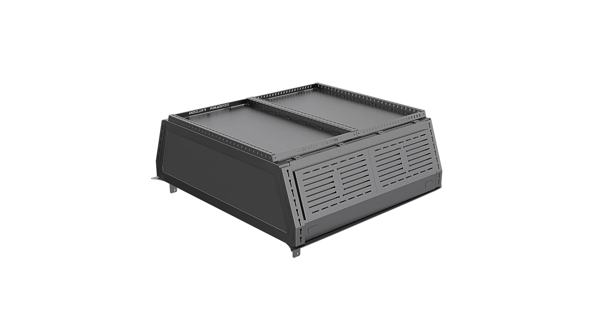 

KQX Conquer Falcon Custom Made High Box Canopy for Ford Ranger Pickup Truck Aluminum Alloy Waterproof Dustproof Cargo