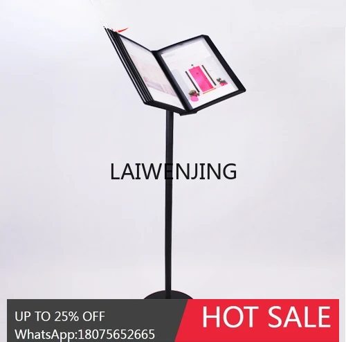 

SGF information rack Floor-to-ceiling loose-leaf display Menu card Newspaper promotional rack