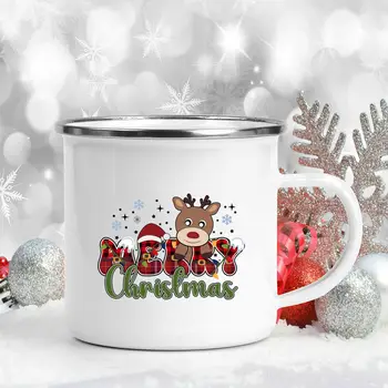 烘焙主題聖誕馬克杯,鹿、聖誕老人、熊圖案,節日咖啡杯,聖誕派對裝飾馬克杯,兒童禮物,熱可可杯 10 最佳銷售 兒童馬克杯 - №1