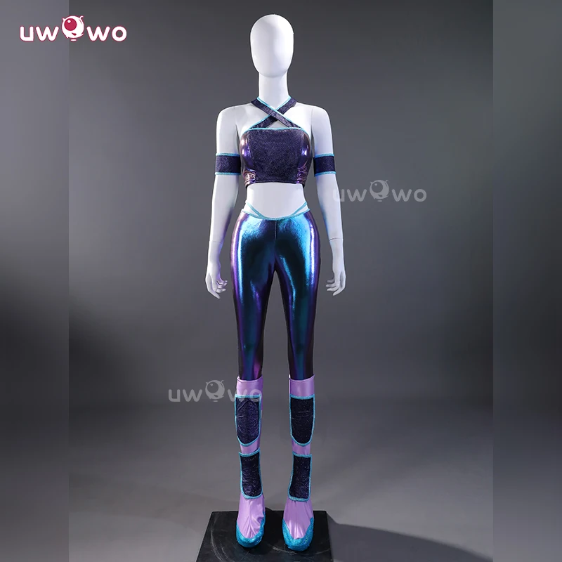 

UWOWO Tecna Cosplay Collab Series: Anime Bloomm Enchantixx Tecna Cosplay Costume Fairy Club Magic Cosplay Halloween Costume