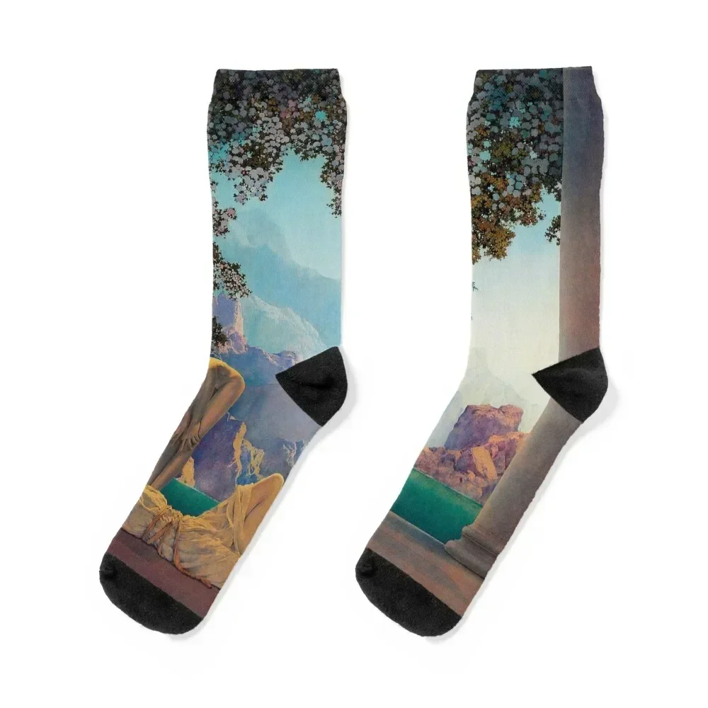 

Maxfield Parrish. Daybreak. 1923 Socks hiking summer Stockings anime Boy Socks Women's