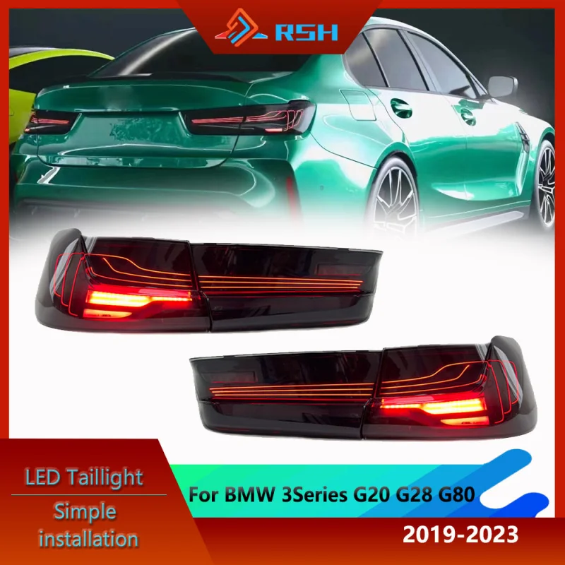 

For BMW 3 Series G20 G28 2019-2023 Taillight Assembly Modification CSL Light Guide LED Driving Light Brake Light Reversing Light