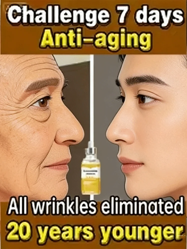 

На 20 лет младше, без морщин