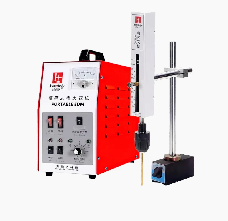 

BD-4S Portable Electric Drilling Machine for Wire EDM Electro Erosion Tap Burner Broken Drill Extractor Tap Remover for CNC