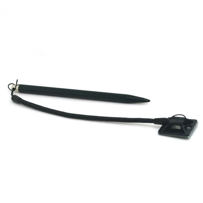 Resistive Touch Screen Stylus Pen for GPS Navigator Industrial Control POS Equipment, Aluminum + ABS, with Holder and Lanyard,