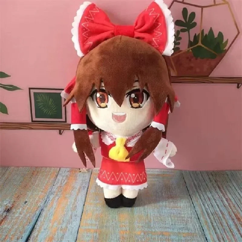 Touhou مشروع ألعاب من نسيج مخملي Hakurei Reimu Kirisame ماريسا أنيمي Touhou ProjeCosplay لطيف لينة محشوة دمية هدية الكريسماس 20 سنتيمتر #2