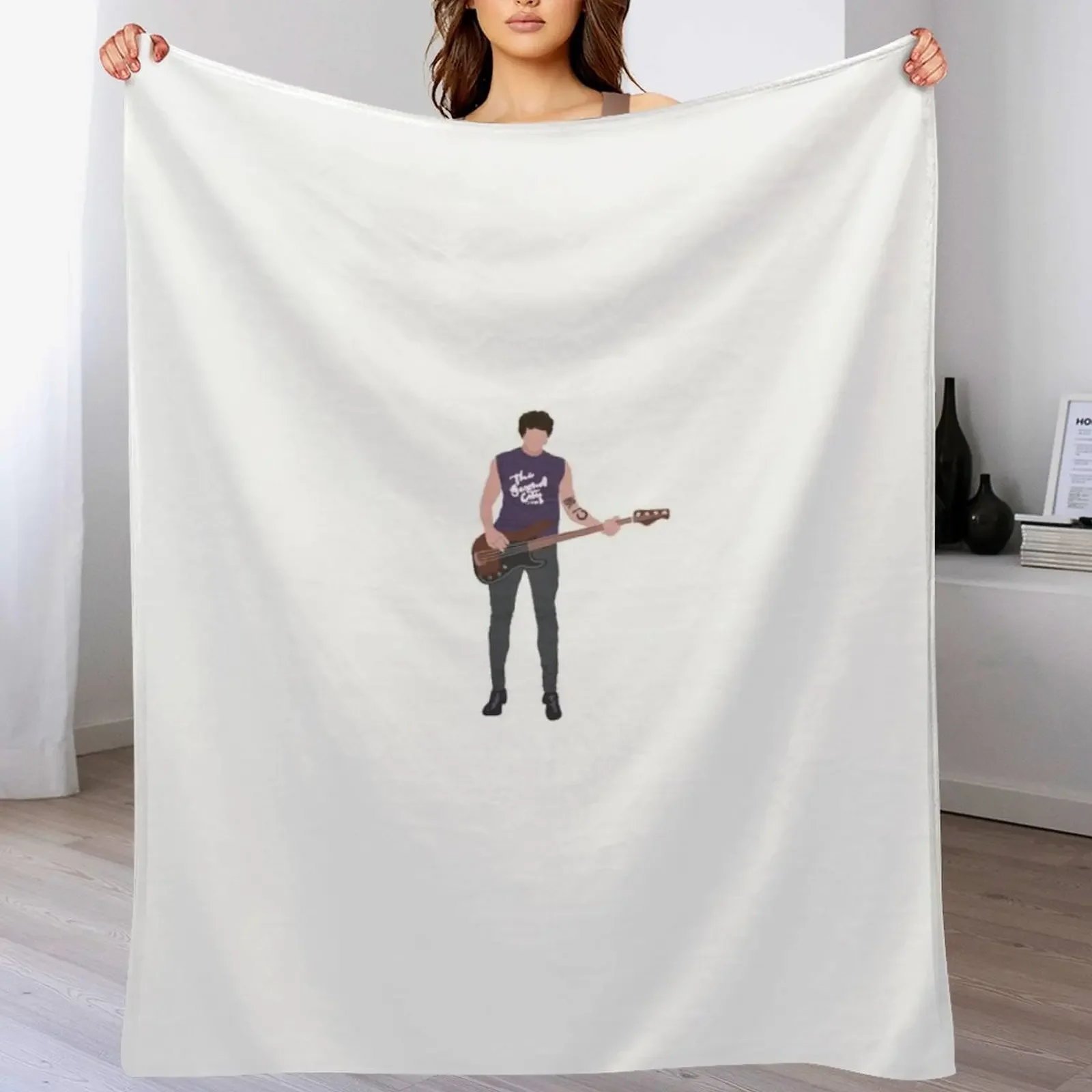 

Calum hood Throw Blanket