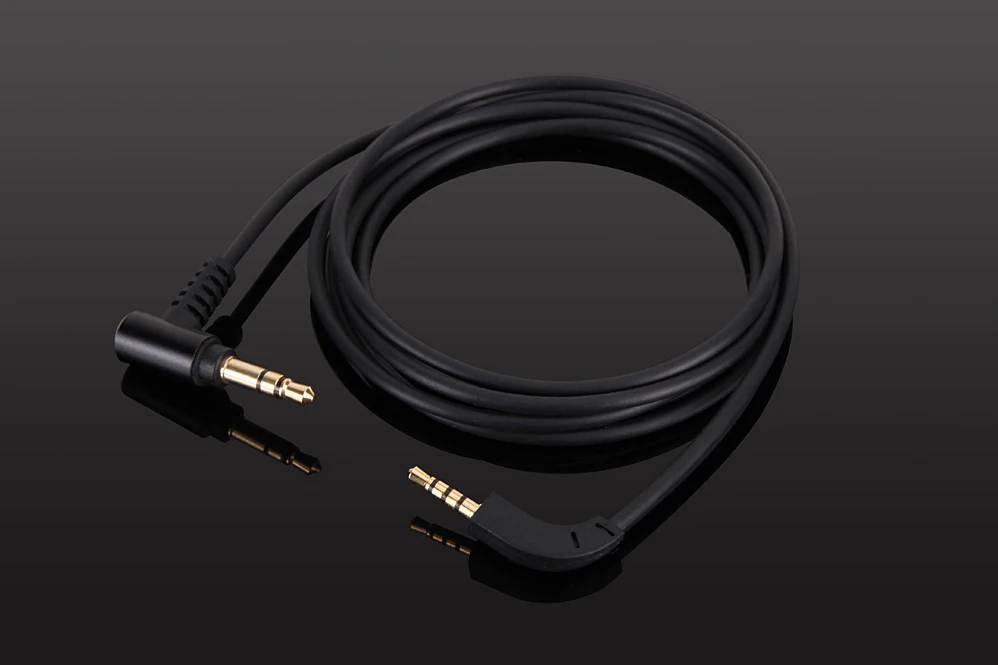 كابل صوت مطلي بالفضة OCC باللون الأسود الجديد لسماعات B & W bower & Wilkins P5 series 2 P5 اللاسلكية