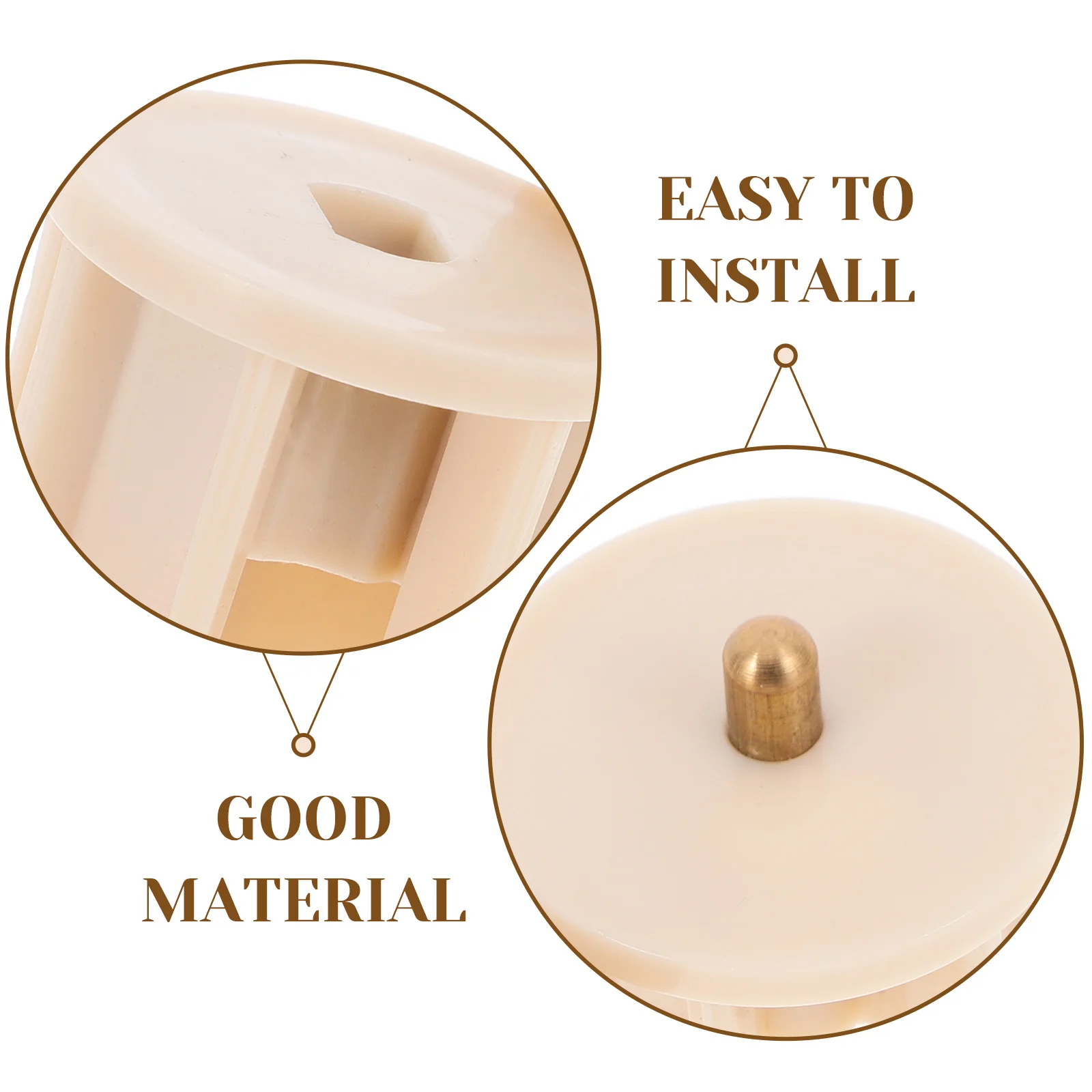 

2pcs Universal Clutch Plug For Roller Blinds Replacement Parts Mounting Accessories Repairing Supply For Indoor Outdoor Sunshade