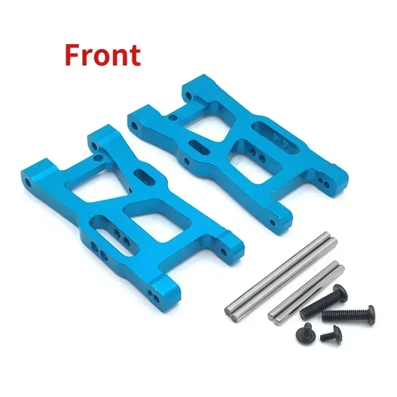 WLtoys 124018 124019 144001 RC قطع غيار السيارات المعدنية الجبهة سوينغ الذراع الخلفي سوينغ الذراع الأمامي كأس التوجيه C مقعد العجلة الخلفية