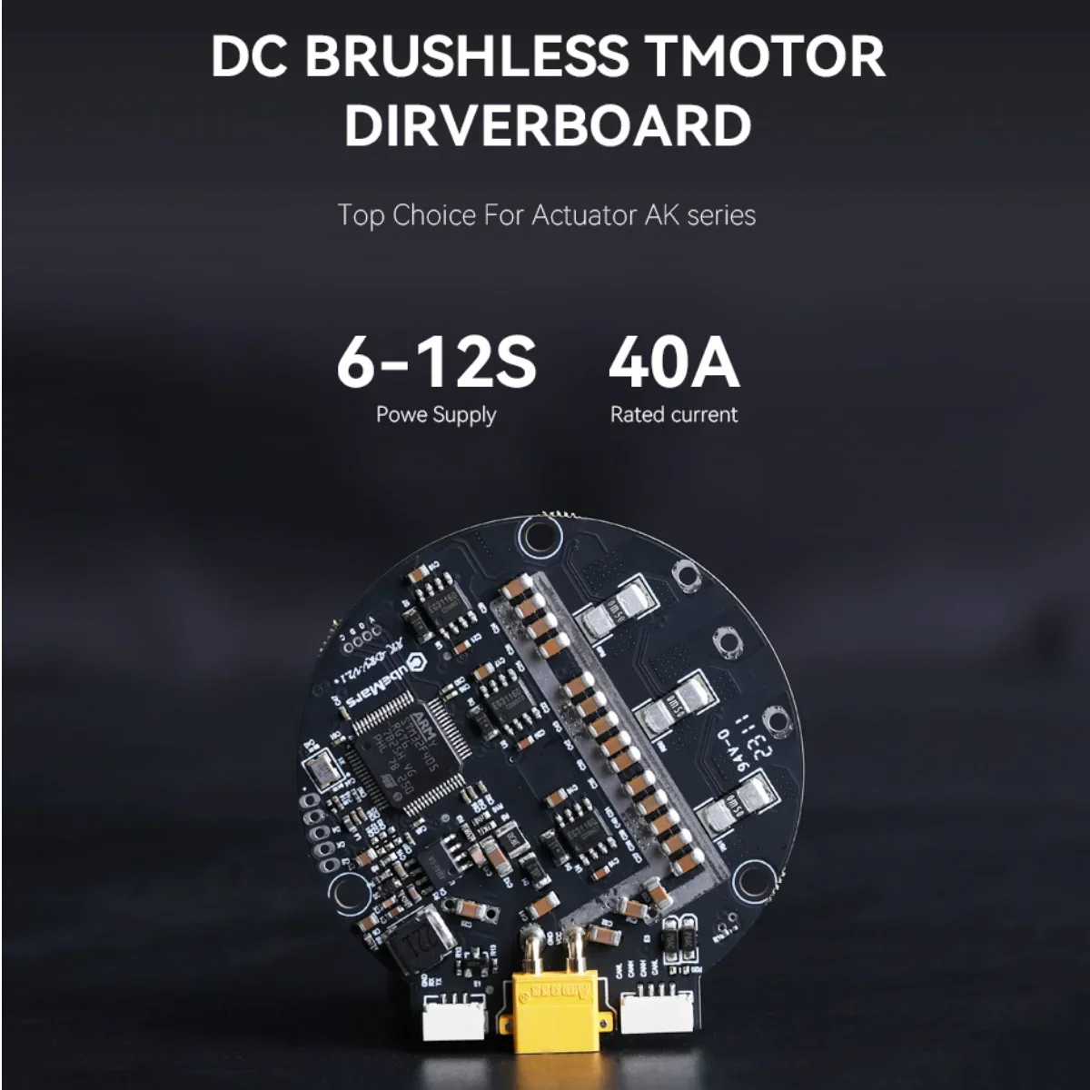 CubMars Driver Board V2.1/V2.2 Replacement For AK Series Motor Dynamical Modular Brushless Motors DIY PARTS